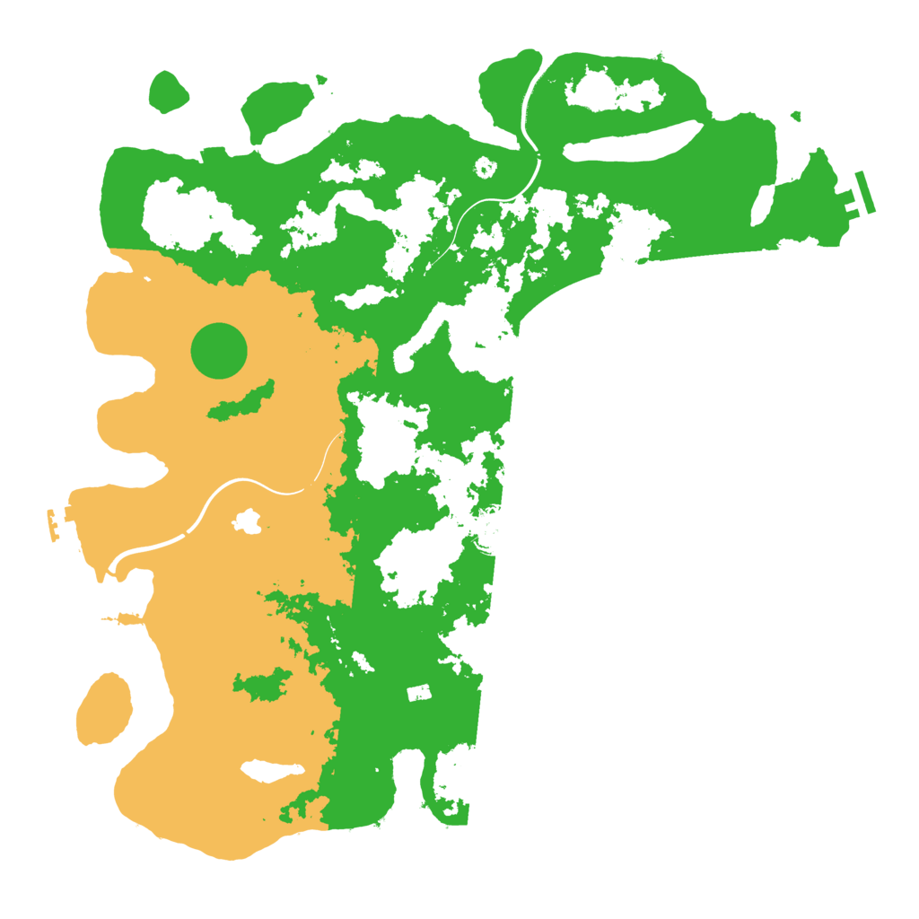 Biome Rust Map: Procedural Map, Size: 4300, Seed: 1562891337
