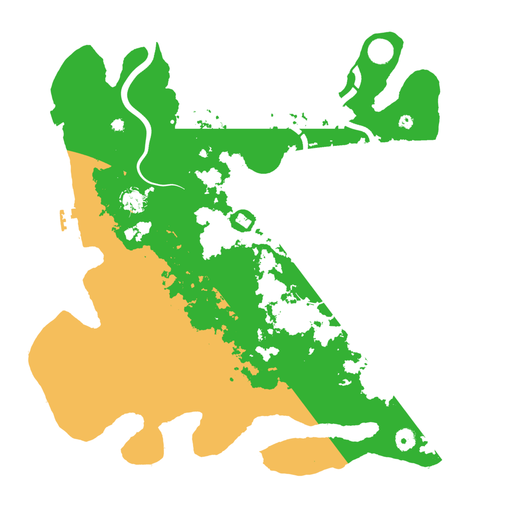 Biome Rust Map: Procedural Map, Size: 3700, Seed: 1872299876