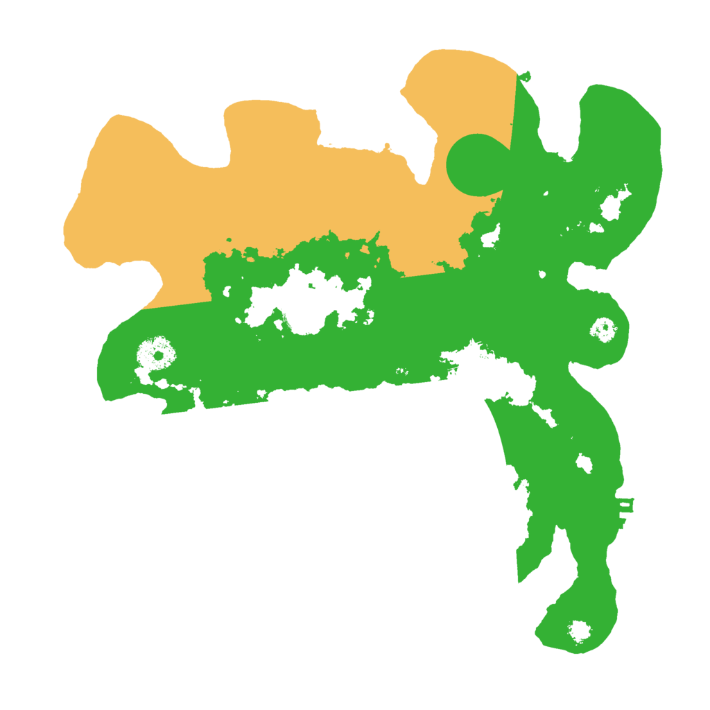 Biome Rust Map: Procedural Map, Size: 3000, Seed: 1660782228