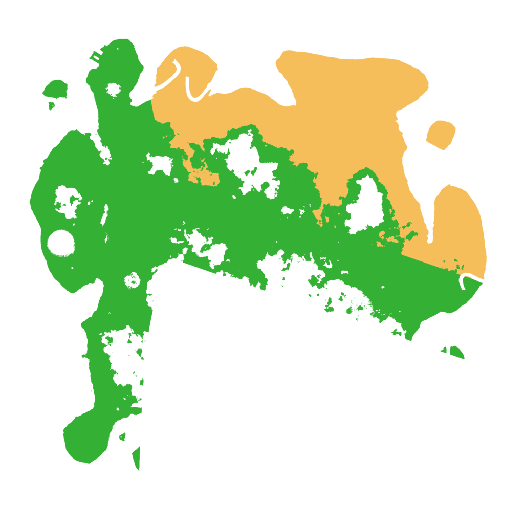 Biome Rust Map: Procedural Map, Size: 3500, Seed: 749149587