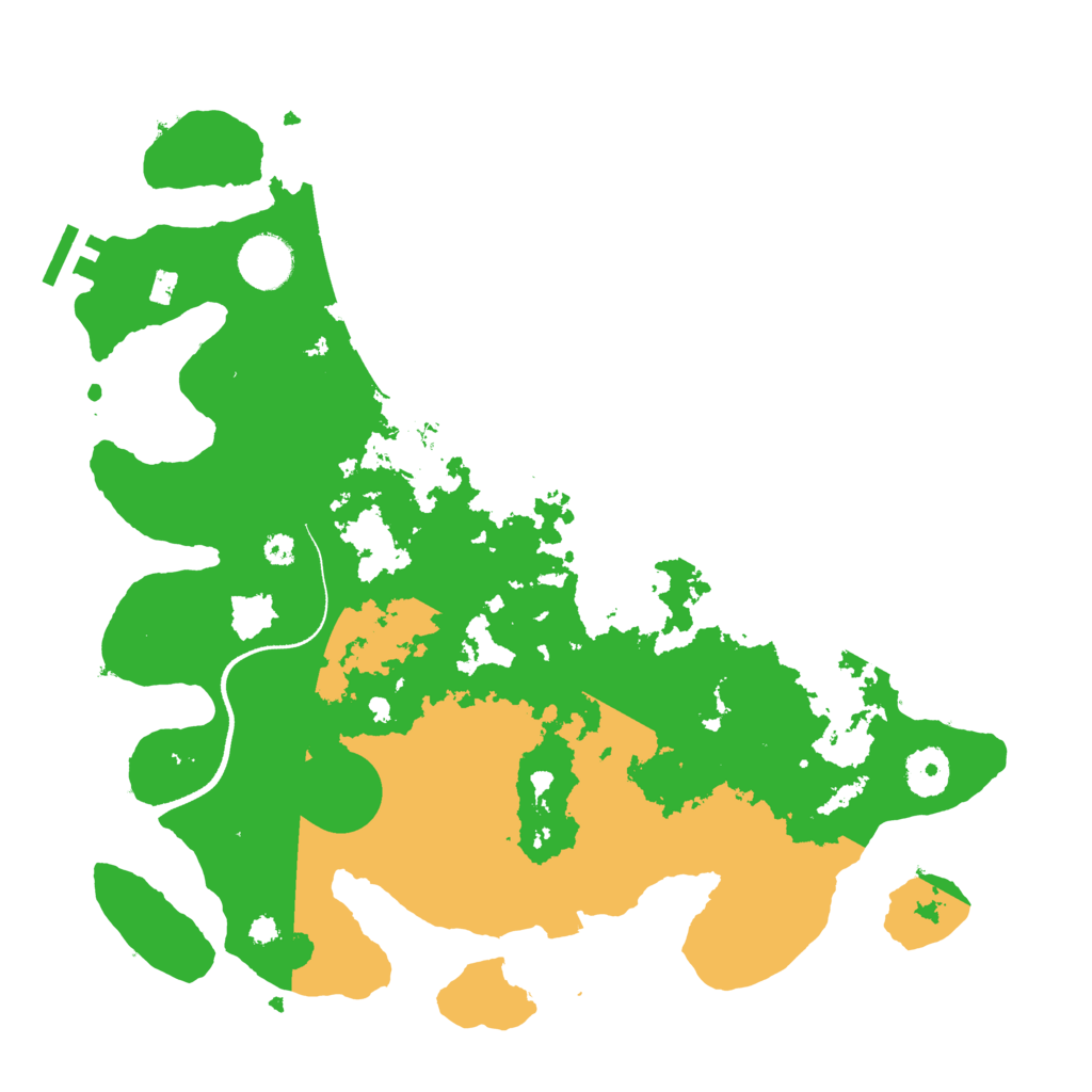 Biome Rust Map: Procedural Map, Size: 3500, Seed: 956000605