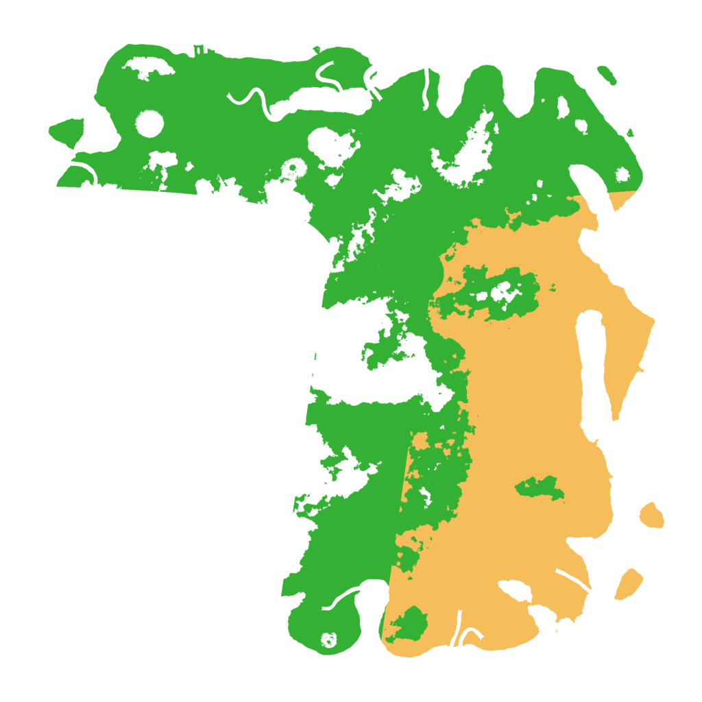Biome Rust Map: Procedural Map, Size: 4500, Seed: 1564534338