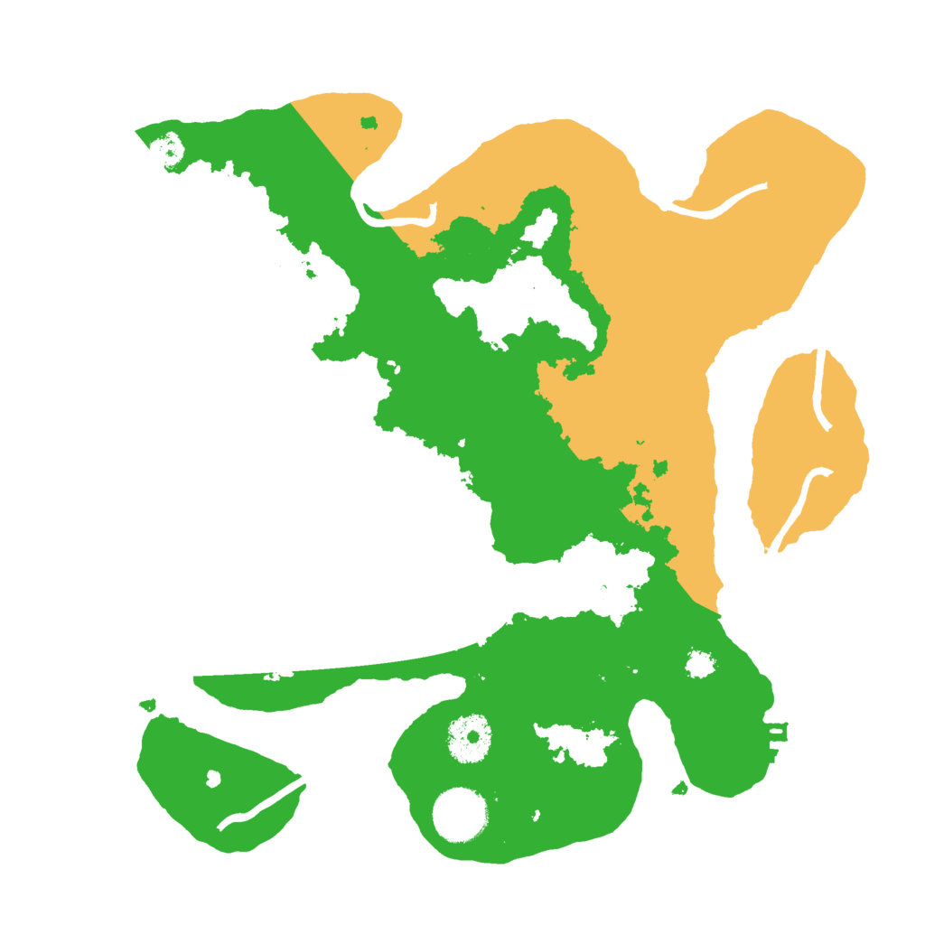 Biome Rust Map: Procedural Map, Size: 3000, Seed: 546797978