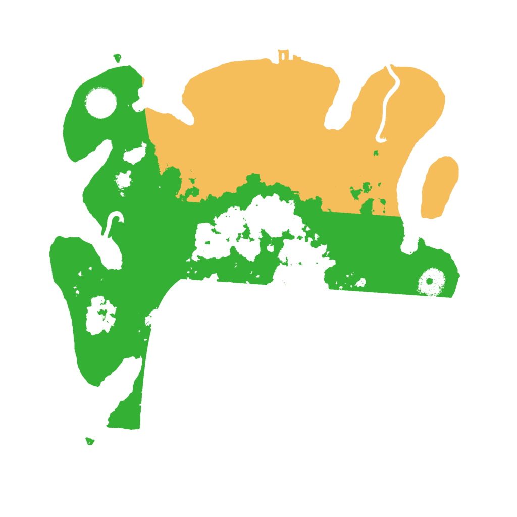 Biome Rust Map: Procedural Map, Size: 3000, Seed: 414769