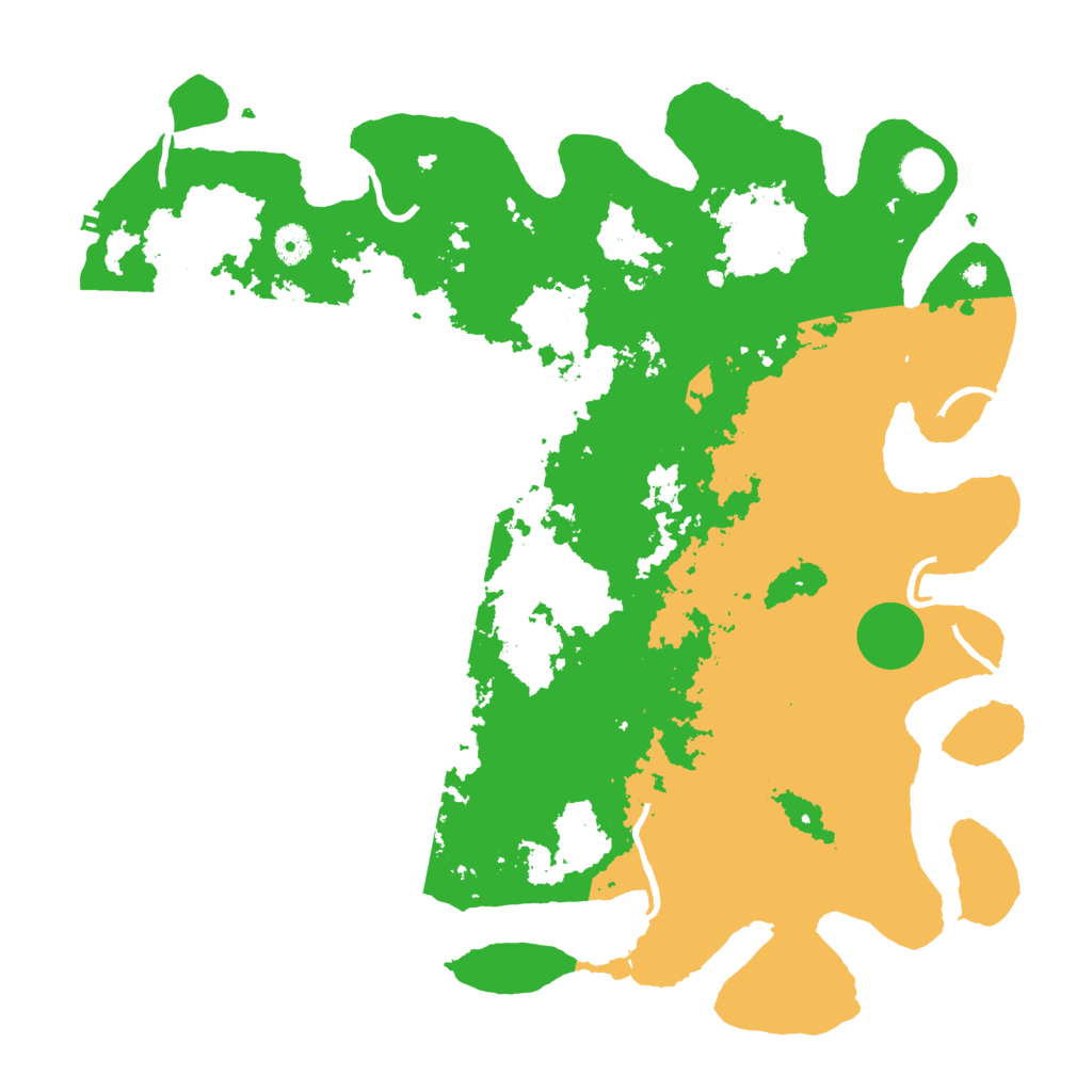 Biome Rust Map: Procedural Map, Size: 4300, Seed: 250992