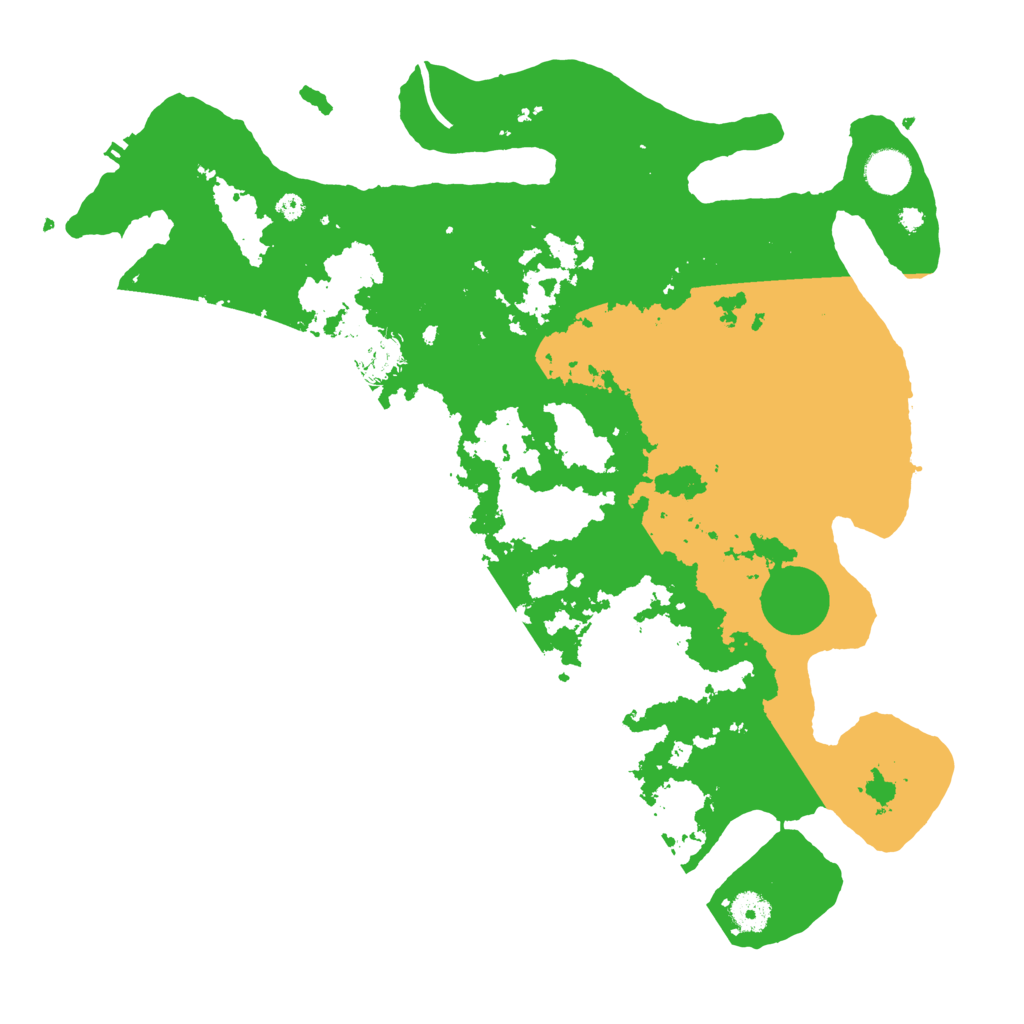 Biome Rust Map: Procedural Map, Size: 3950, Seed: 1098987842