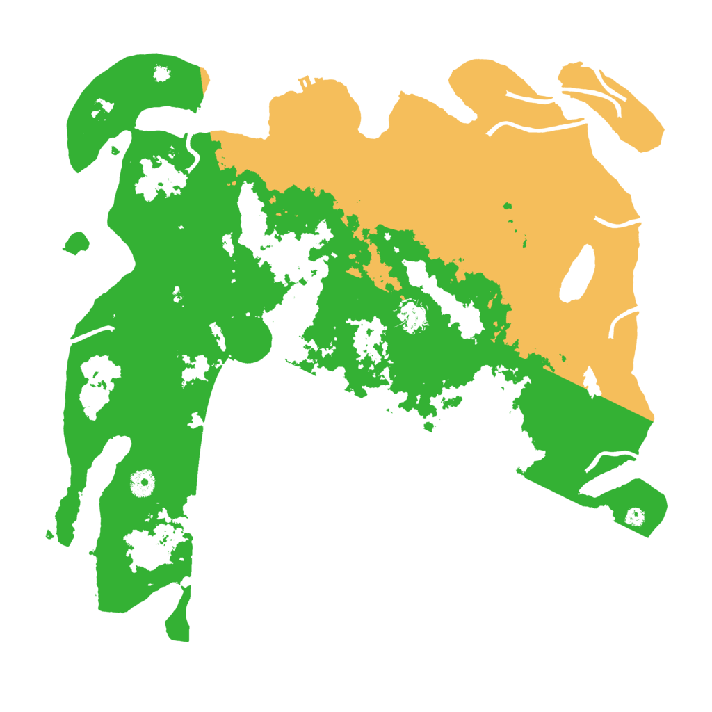 Biome Rust Map: Procedural Map, Size: 4025, Seed: 9547386