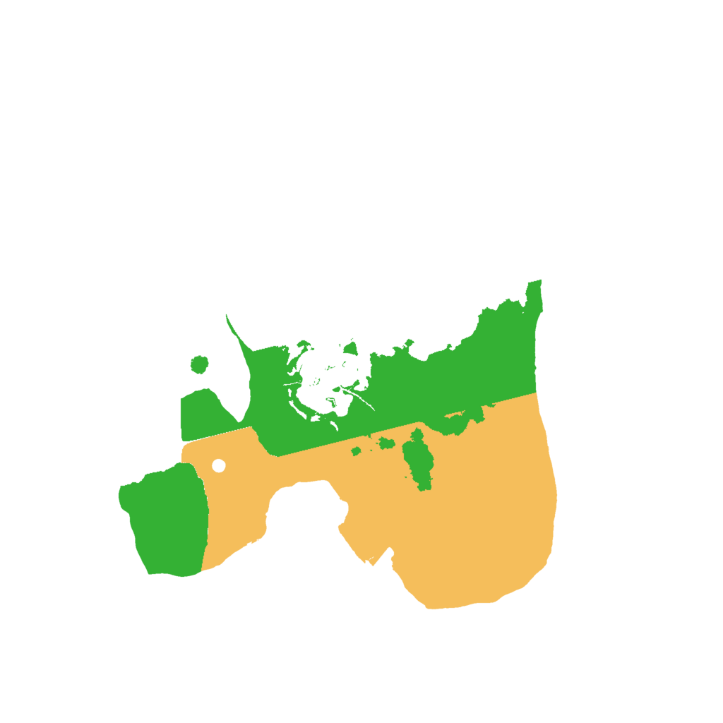 Biome Rust Map: Procedural Map, Size: 1619, Seed: 1