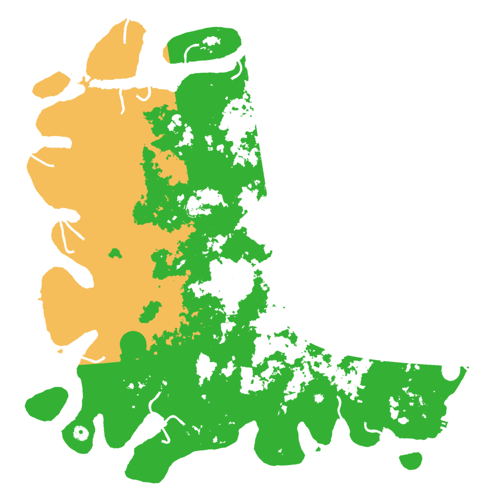 Biome Rust Map: Procedural Map, Size: 5000, Seed: 11082022