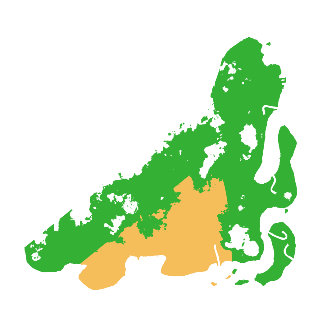 Biome Rust Map: Procedural Map, Size: 3850, Seed: 1398036026