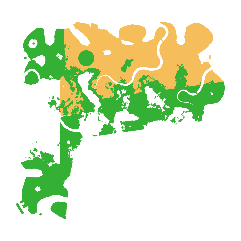 Biome Rust Map: Procedural Map, Size: 4000, Seed: 446