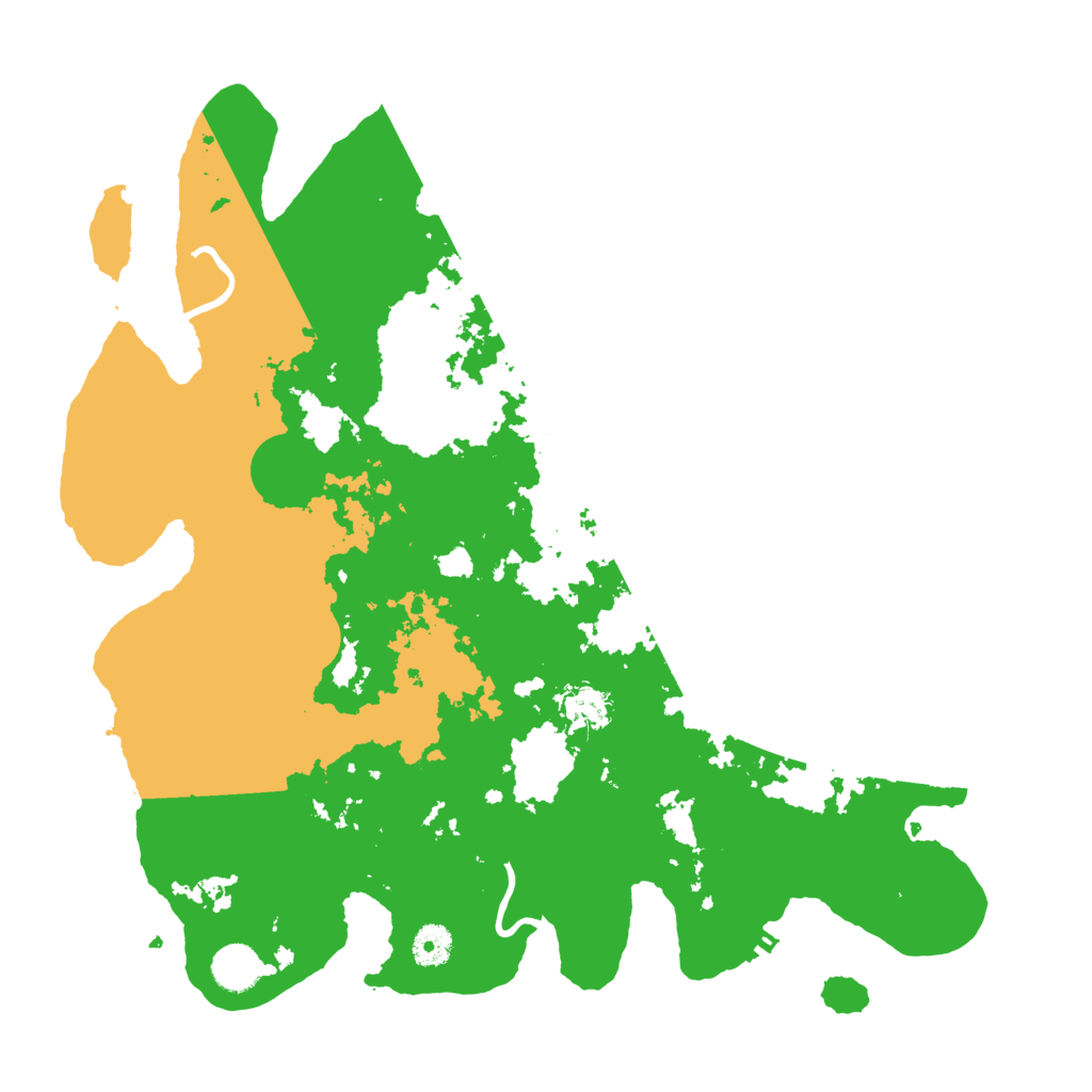 Biome Rust Map: Procedural Map, Size: 4000, Seed: 670593