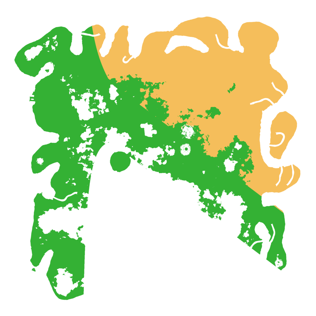 Biome Rust Map: Procedural Map, Size: 4250, Seed: 57447