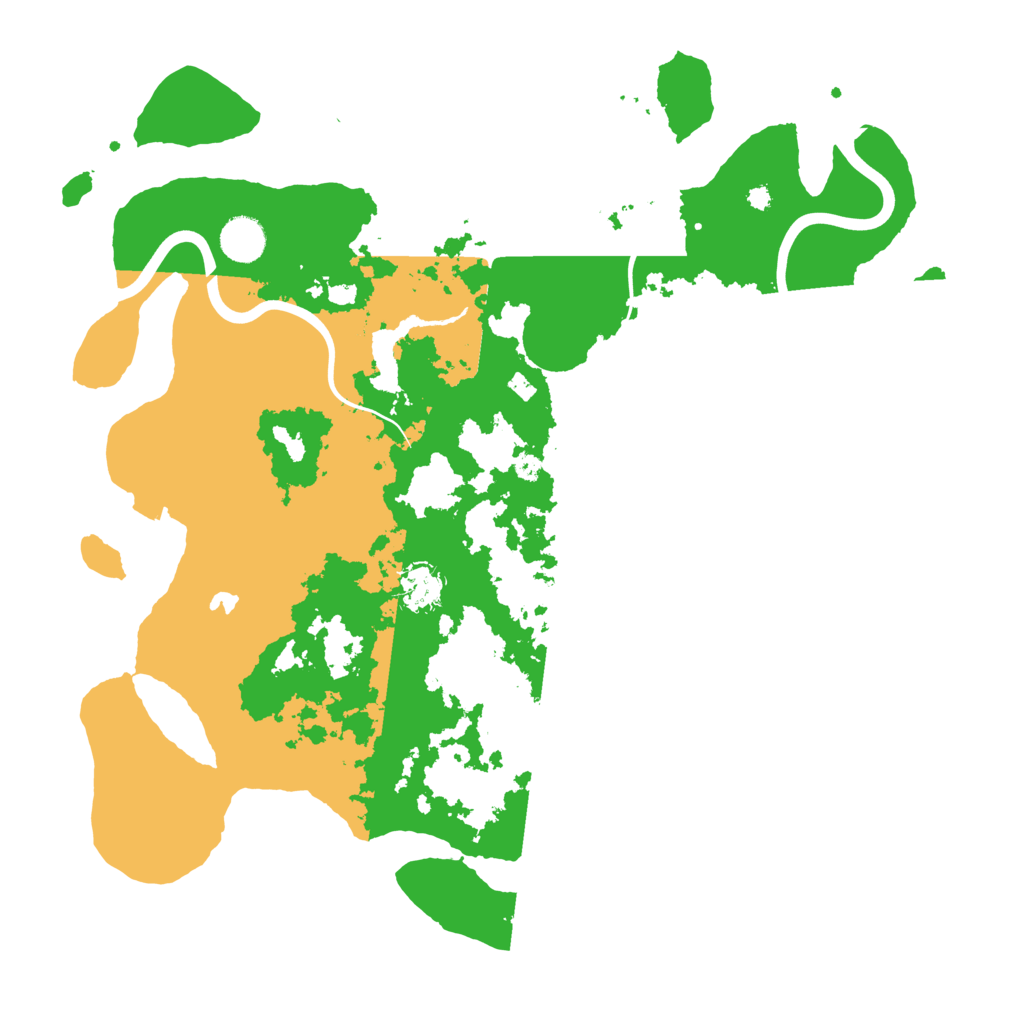 Biome Rust Map: Procedural Map, Size: 4000, Seed: 8261972