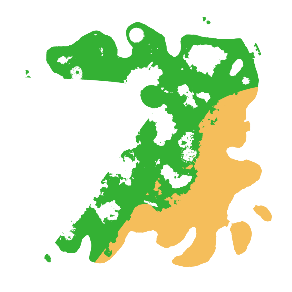 Biome Rust Map: Procedural Map, Size: 3500, Seed: 267298