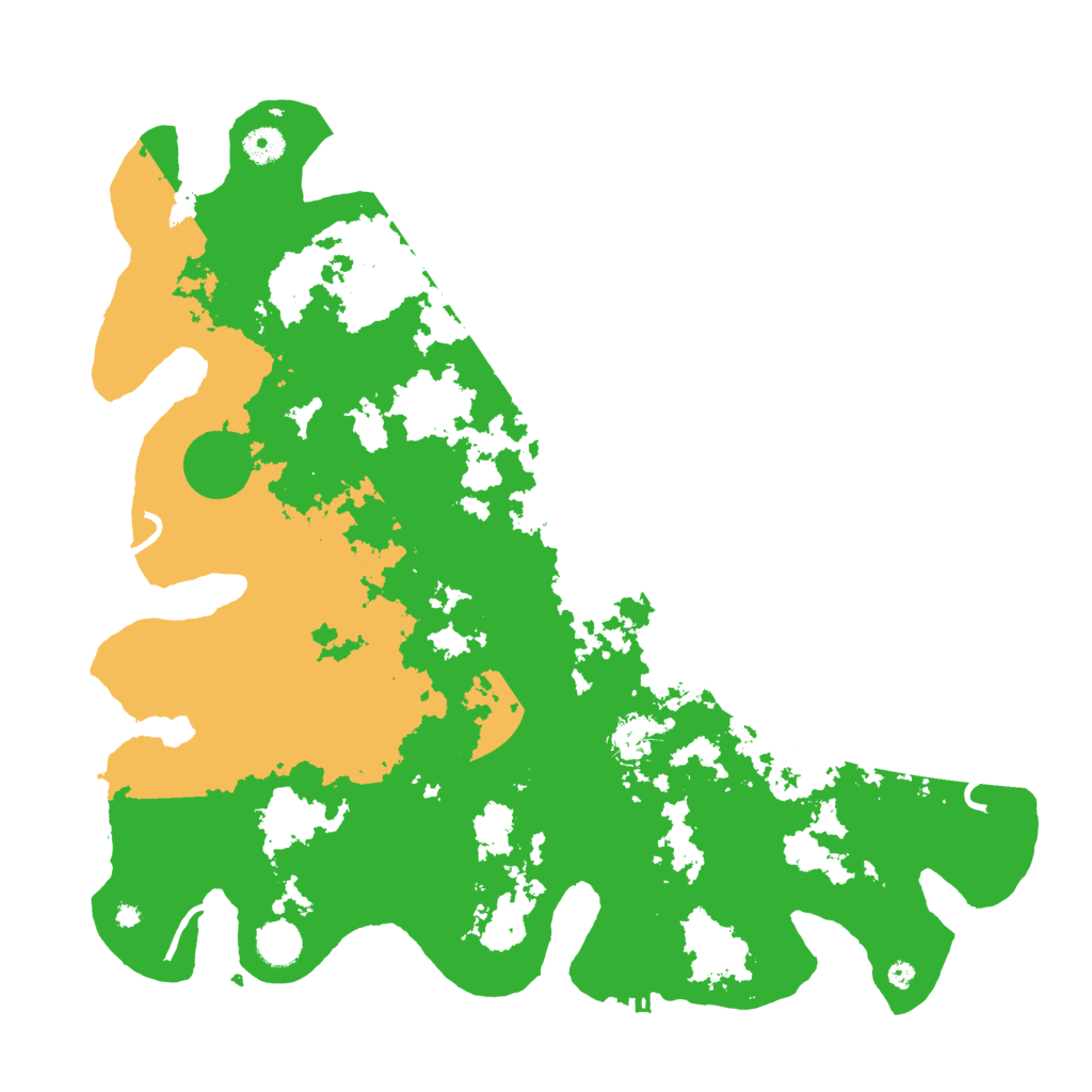 Biome Rust Map: Procedural Map, Size: 4250, Seed: 1998428085
