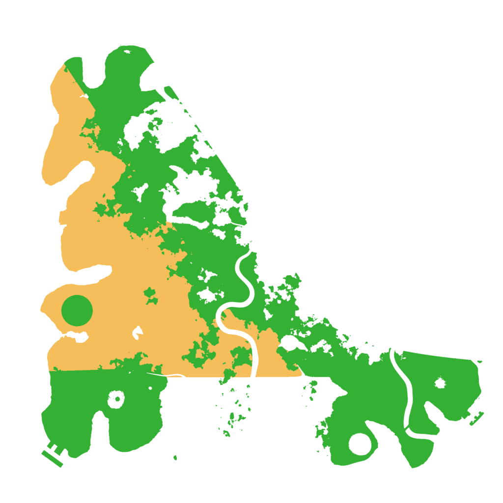 Biome Rust Map: Procedural Map, Size: 4250, Seed: 1998428085