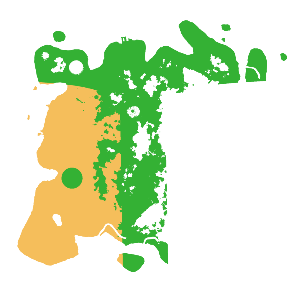 Biome Rust Map: Procedural Map, Size: 3800, Seed: 193524