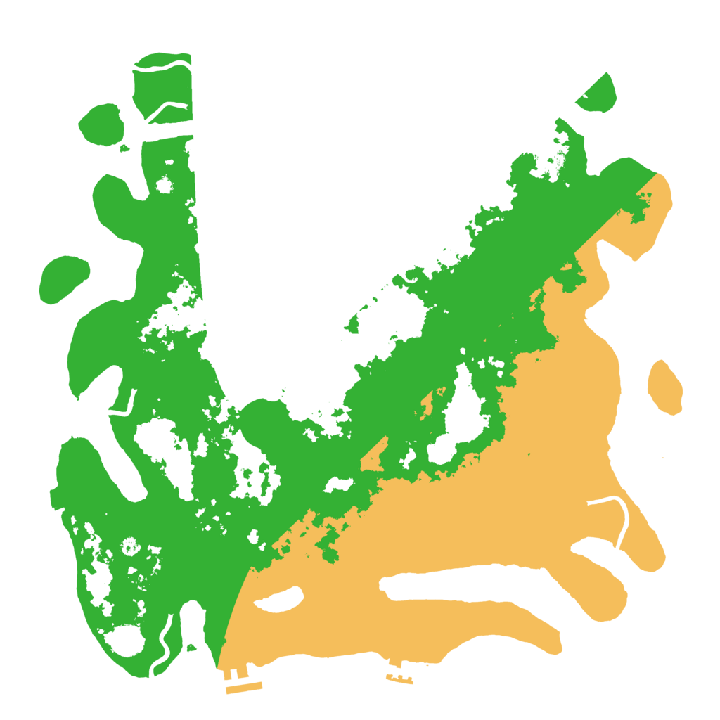 Biome Rust Map: Procedural Map, Size: 4000, Seed: 9372
