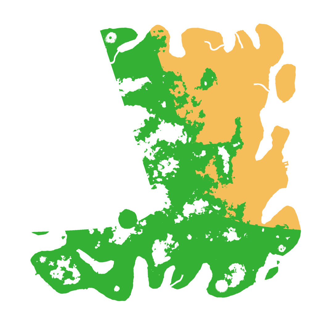 Biome Rust Map: Procedural Map, Size: 4500, Seed: 1164