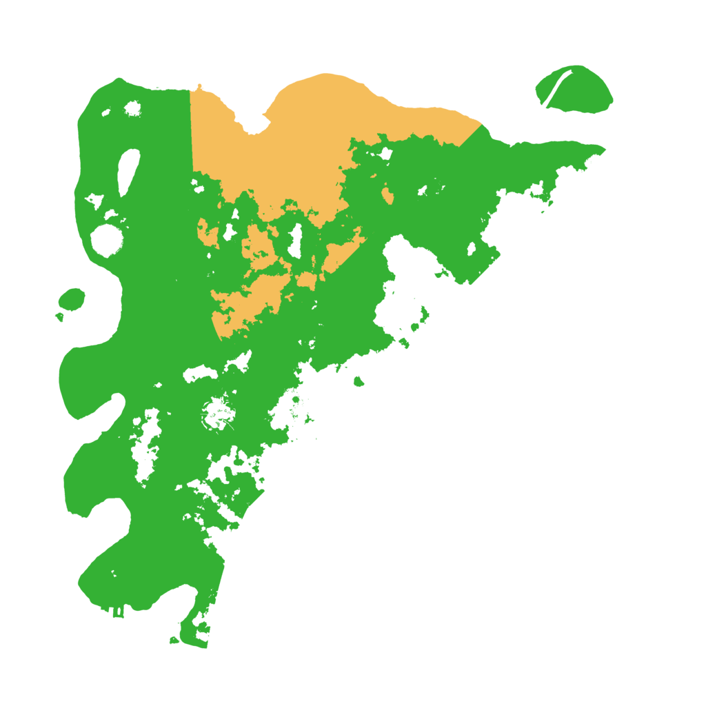 Biome Rust Map: Procedural Map, Size: 4000, Seed: 560872718