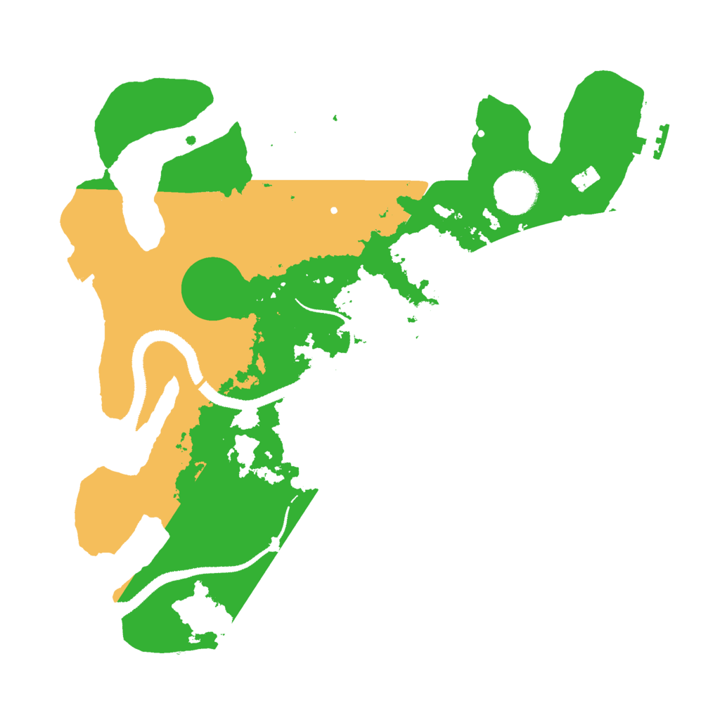 Biome Rust Map: Procedural Map, Size: 3000, Seed: 1932604601