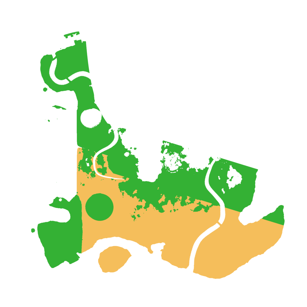 Biome Rust Map: Procedural Map, Size: 2986, Seed: 13825