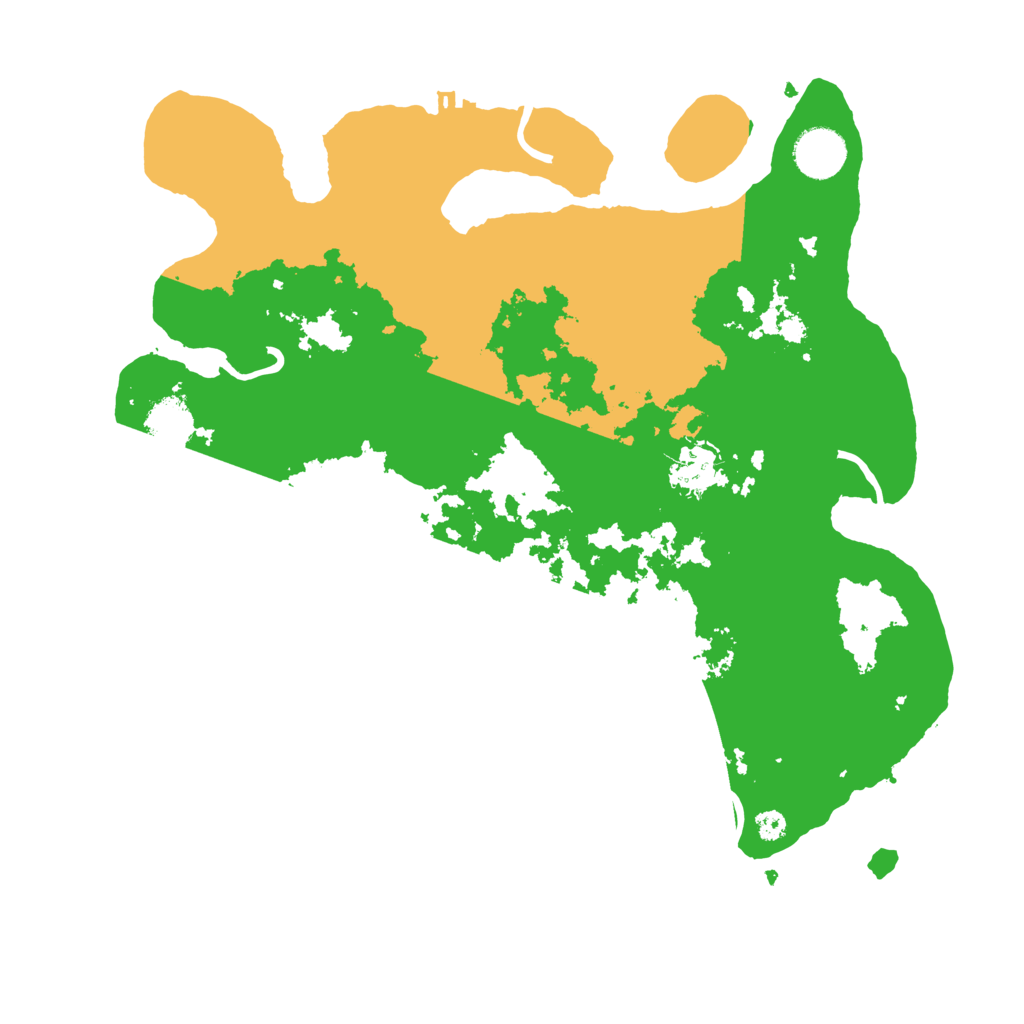 Biome Rust Map: Procedural Map, Size: 3500, Seed: 777917469