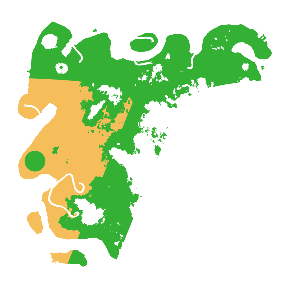 Biome Rust Map: Procedural Map, Size: 3750, Seed: 825235526