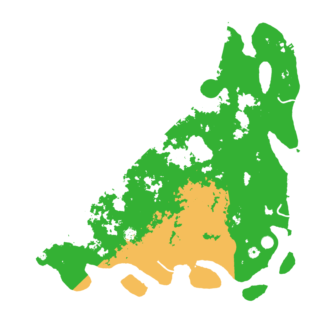 Biome Rust Map: Procedural Map, Size: 4500, Seed: 317619391