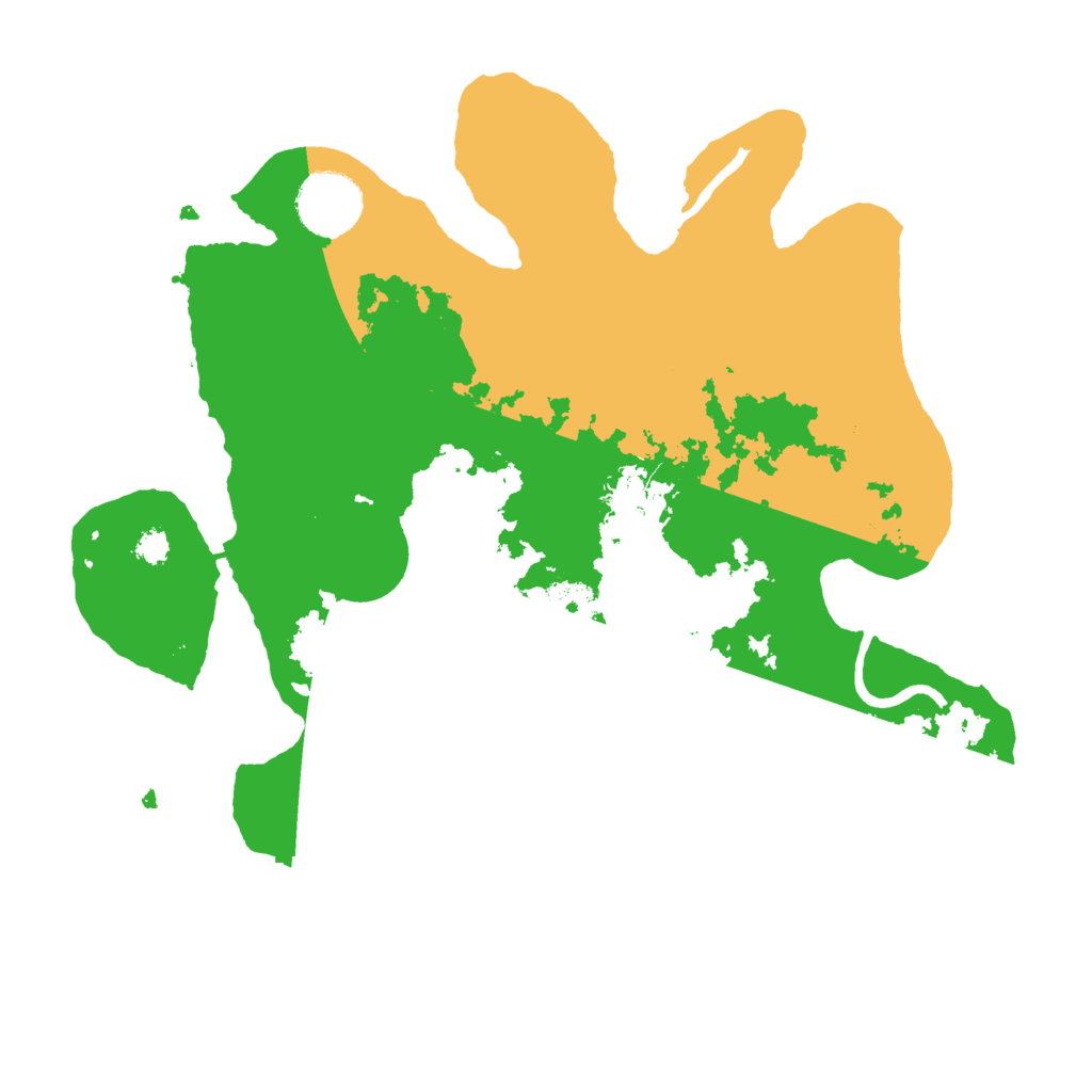 Biome Rust Map: Procedural Map, Size: 3000, Seed: 7234698