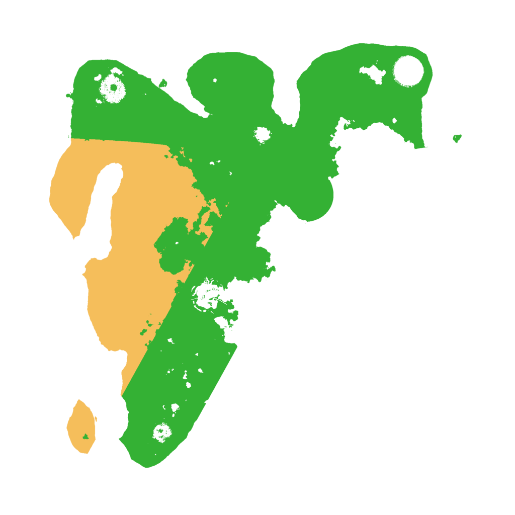 Biome Rust Map: Procedural Map, Size: 3000, Seed: 98026735