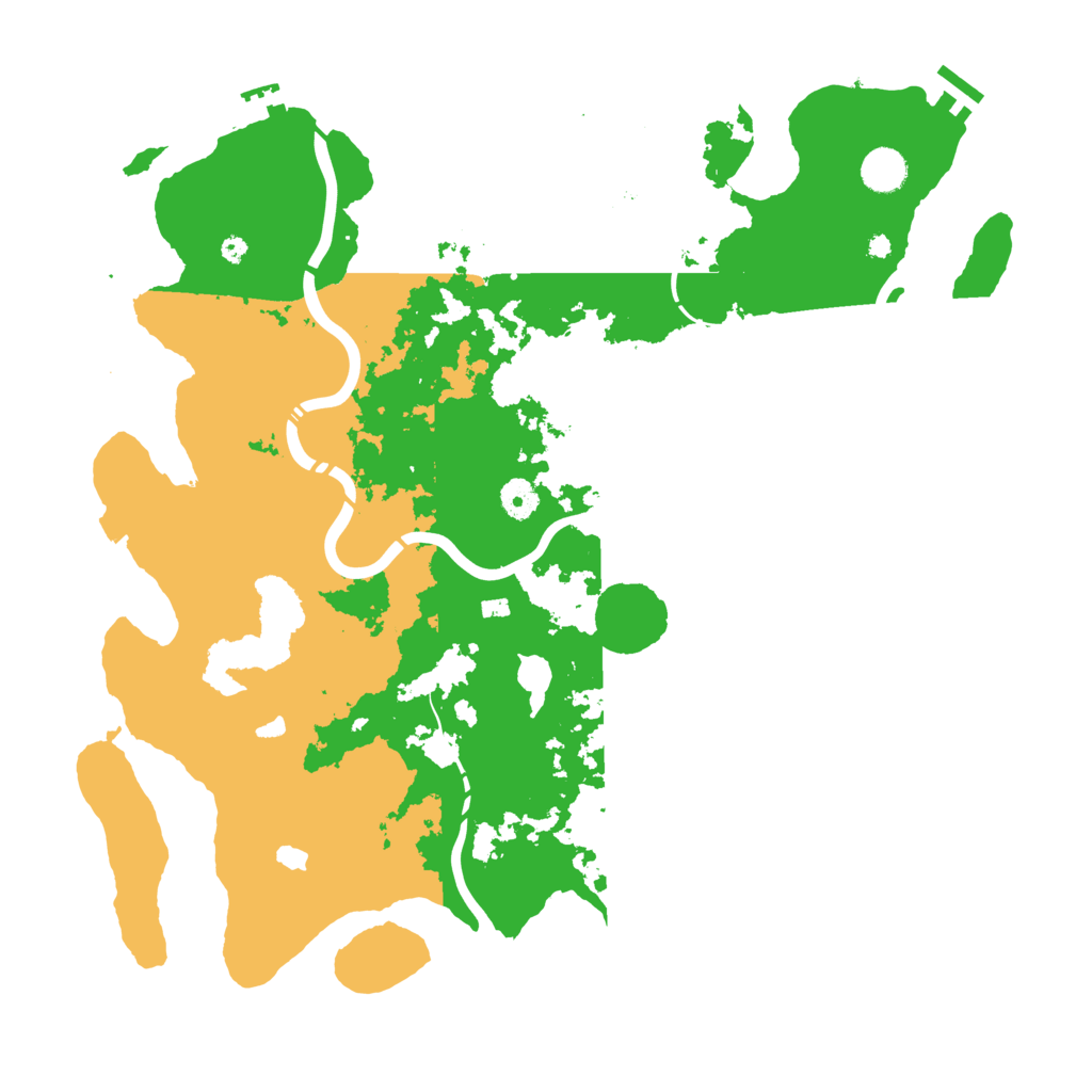 Biome Rust Map: Procedural Map, Size: 4250, Seed: 1099895256