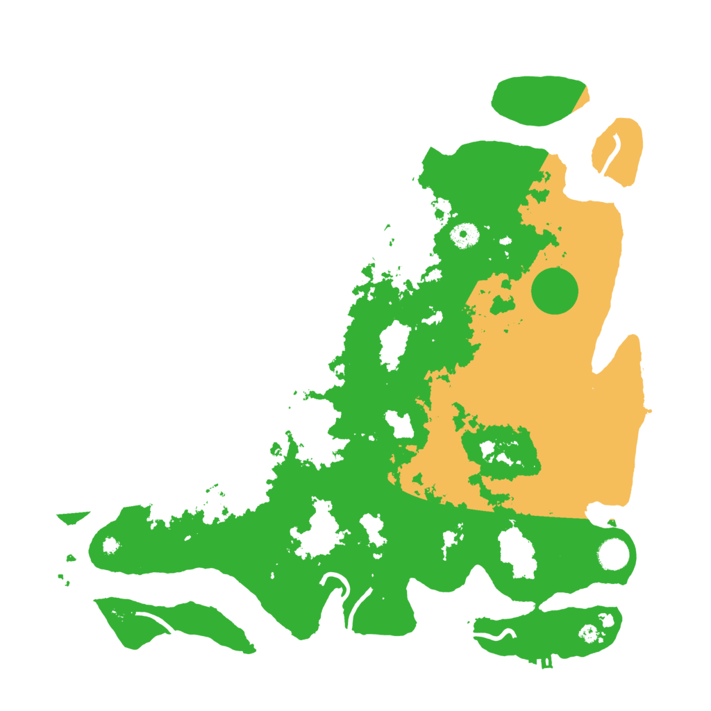Biome Rust Map: Procedural Map, Size: 4000, Seed: 585732