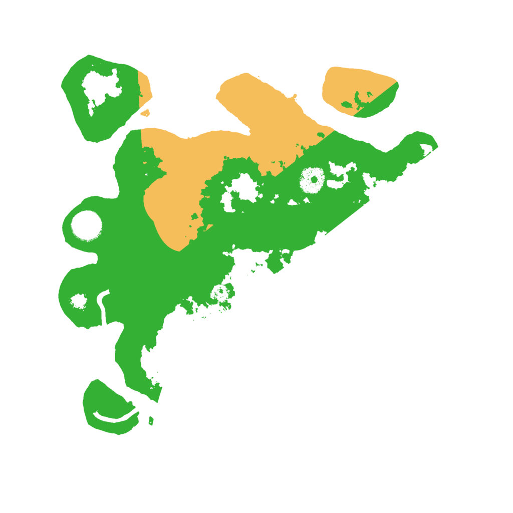 Biome Rust Map: Procedural Map, Size: 3000, Seed: 90881676