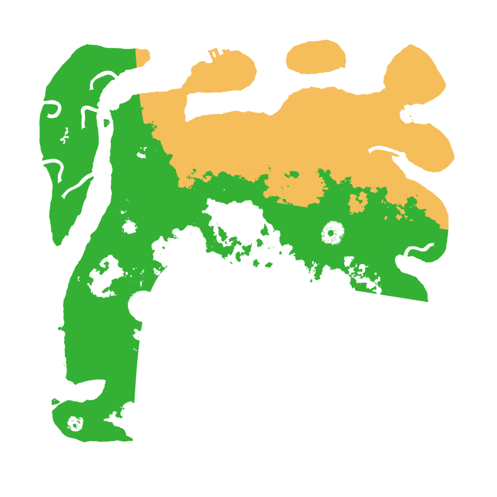 Biome Rust Map: Procedural Map, Size: 3250, Seed: 620926630