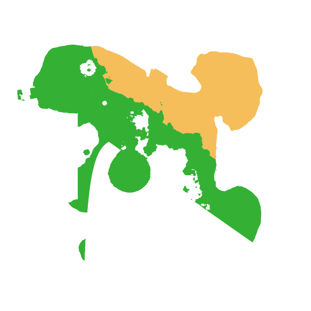 Biome Rust Map: Procedural Map, Size: 2000, Seed: 470781058