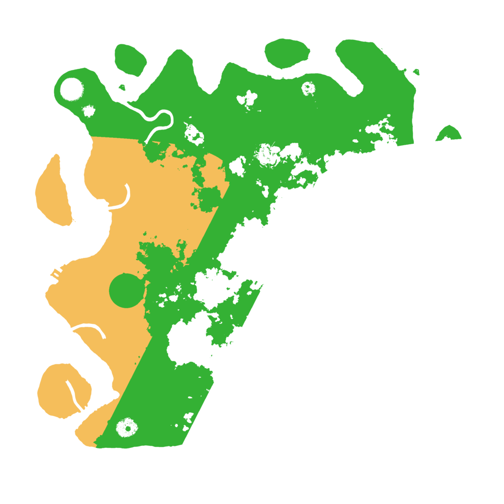 Biome Rust Map: Procedural Map, Size: 3850, Seed: 1371829713
