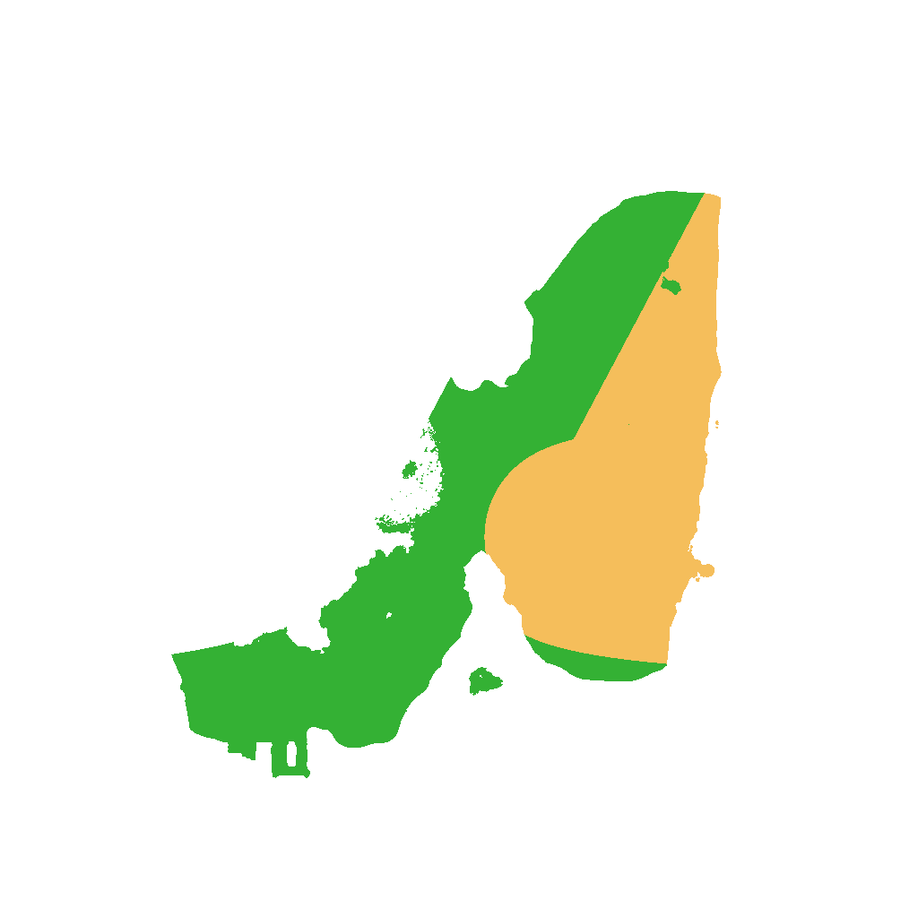 Biome Rust Map: Procedural Map, Size: 1500, Seed: 124578