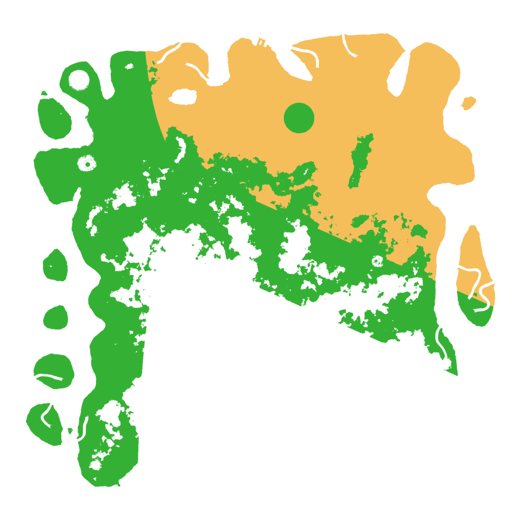 Biome Rust Map: Procedural Map, Size: 4500, Seed: 9085738