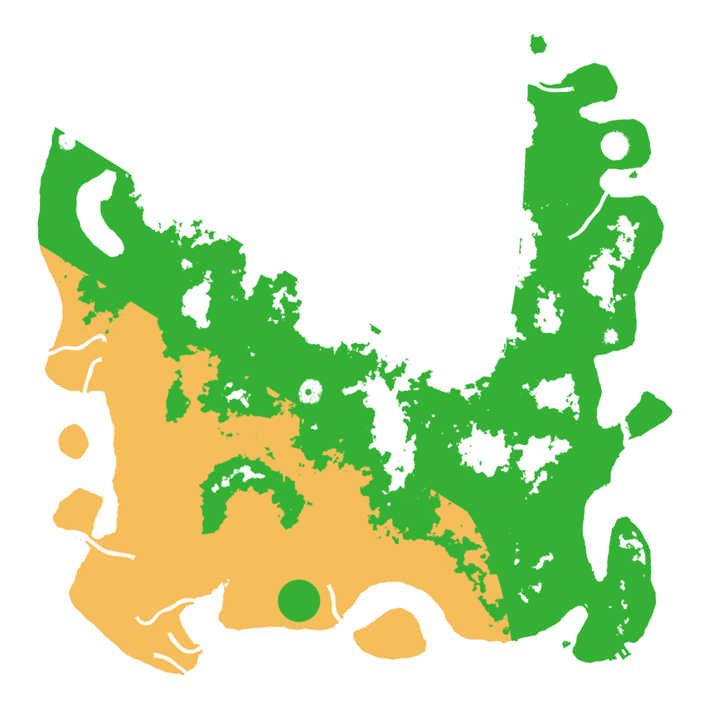 Biome Rust Map: Procedural Map, Size: 4500, Seed: 941725029