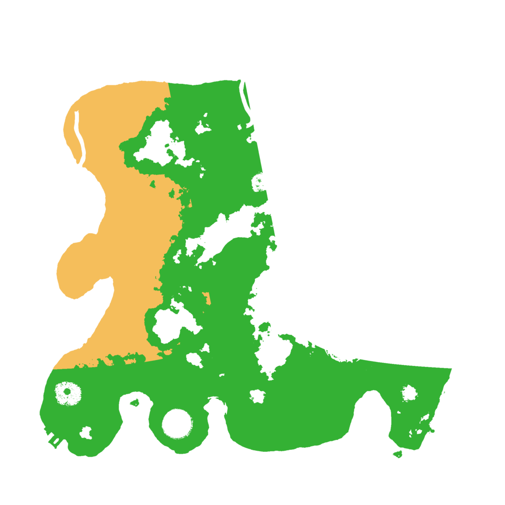 Biome Rust Map: Procedural Map, Size: 3000, Seed: 401