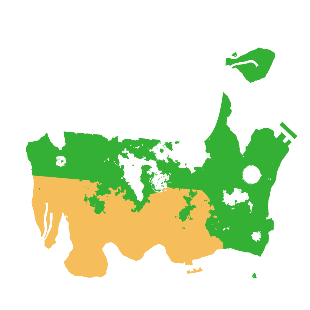 Biome Rust Map: Procedural Map, Size: 3000, Seed: 17795