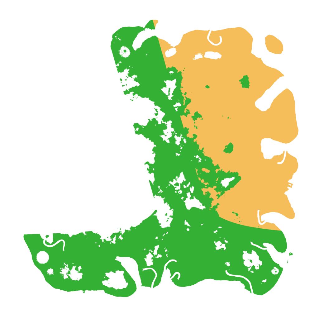 Biome Rust Map: Procedural Map, Size: 4500, Seed: 1777084192