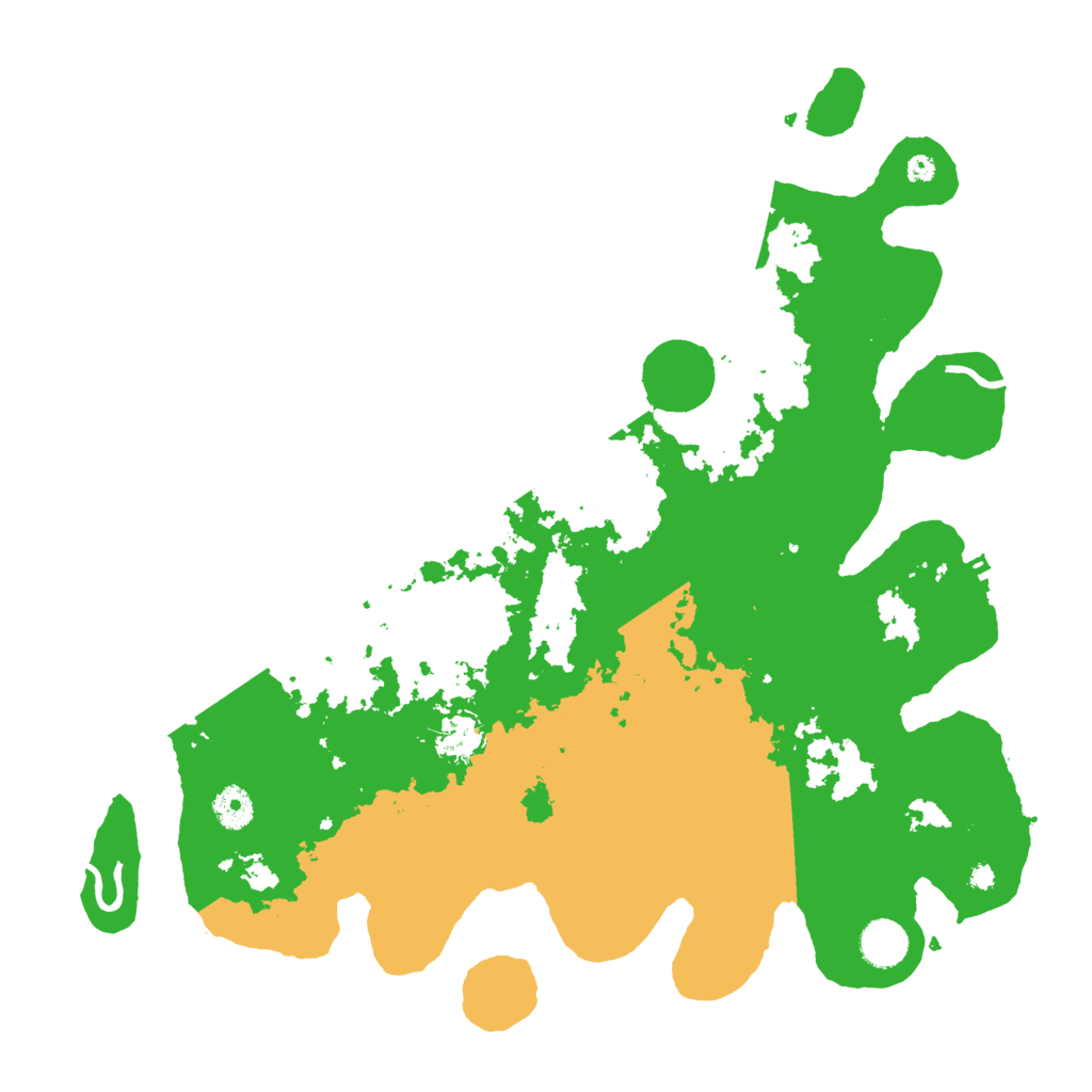 Biome Rust Map: Procedural Map, Size: 4000, Seed: 14920851