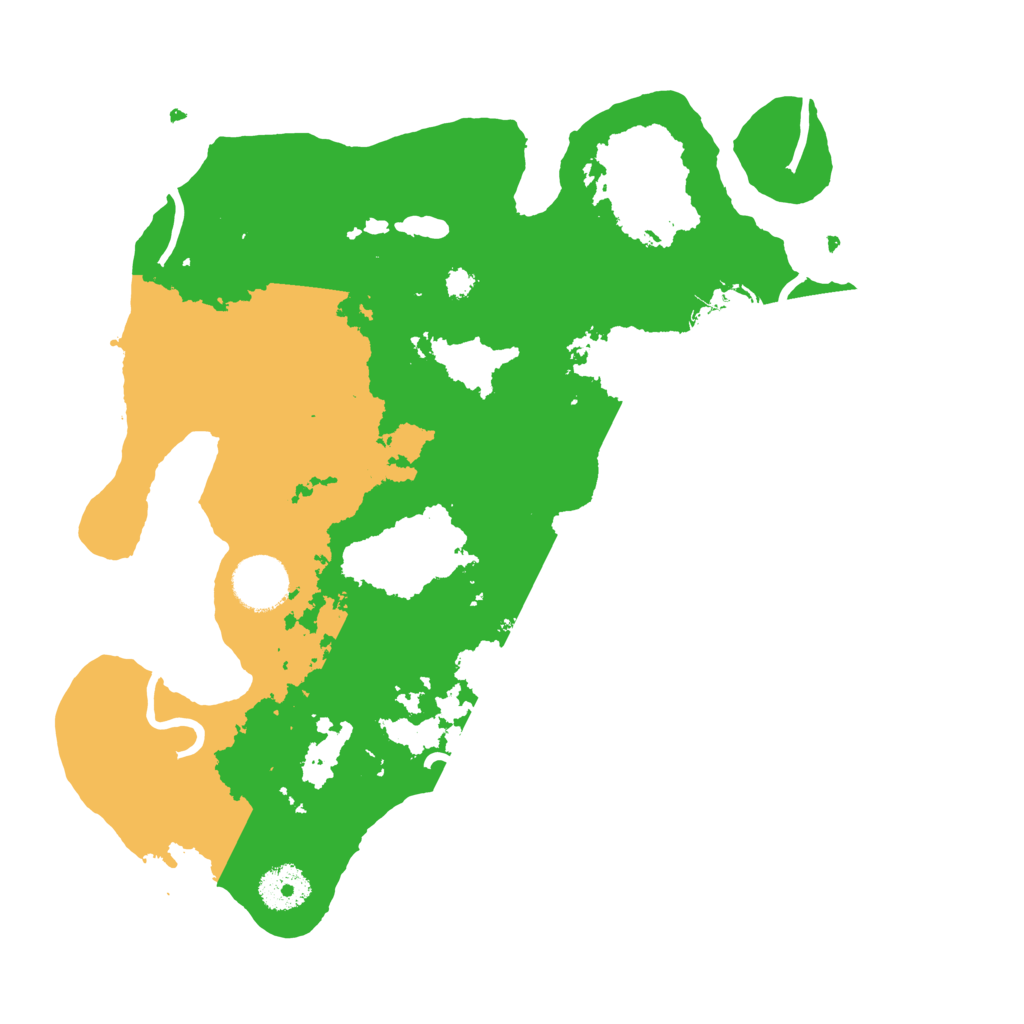 Biome Rust Map: Procedural Map, Size: 3250, Seed: 1617222216