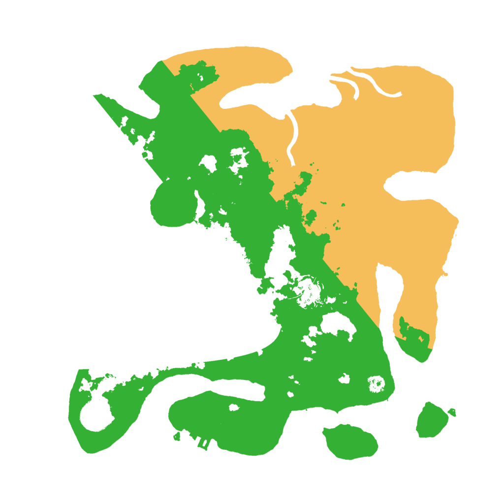 Biome Rust Map: Procedural Map, Size: 3000, Seed: 380177365