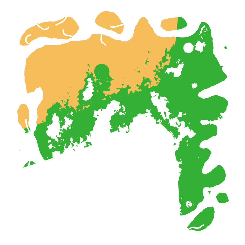 Biome Rust Map: Procedural Map, Size: 4250, Seed: 690286578