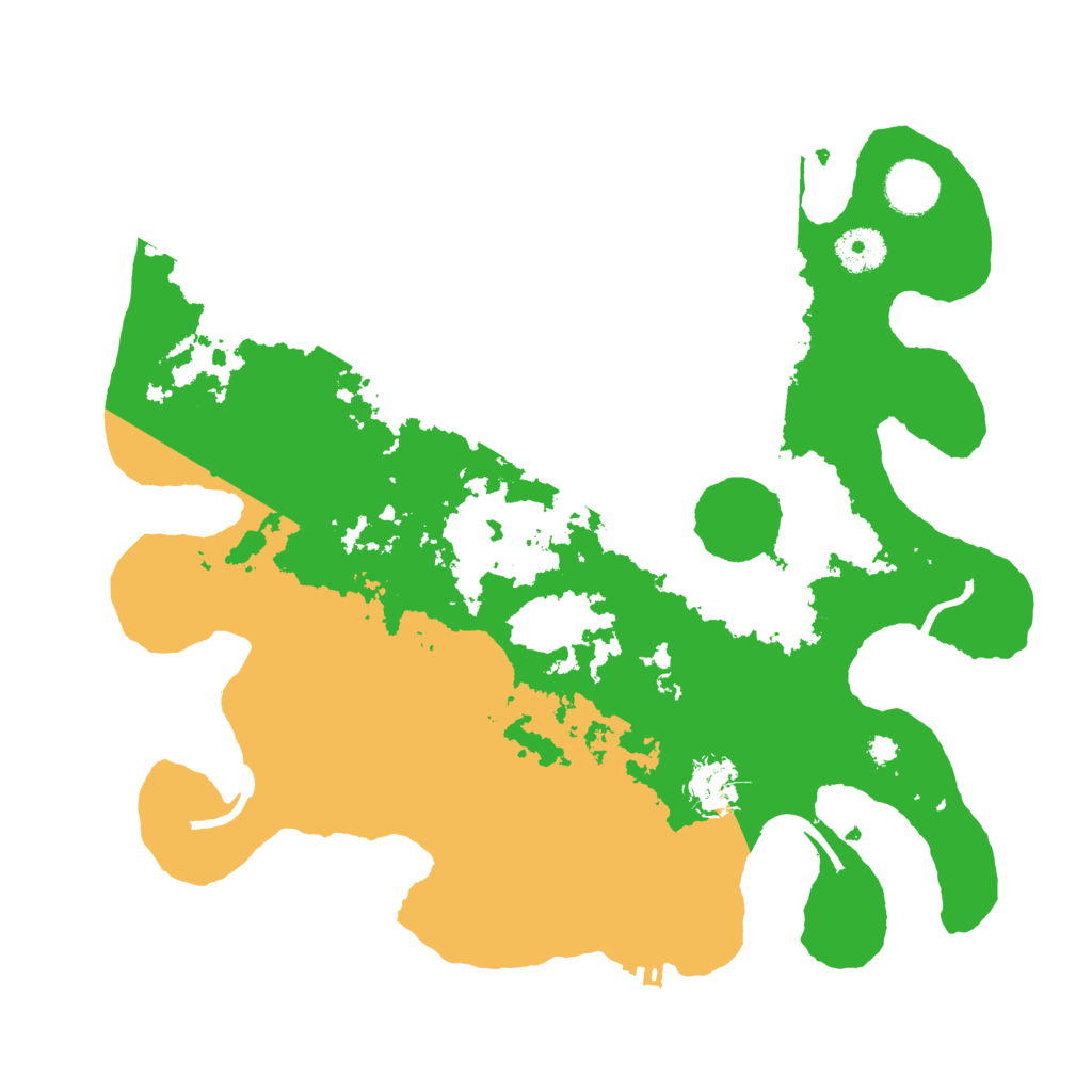 Biome Rust Map: Procedural Map, Size: 3500, Seed: 1272431650