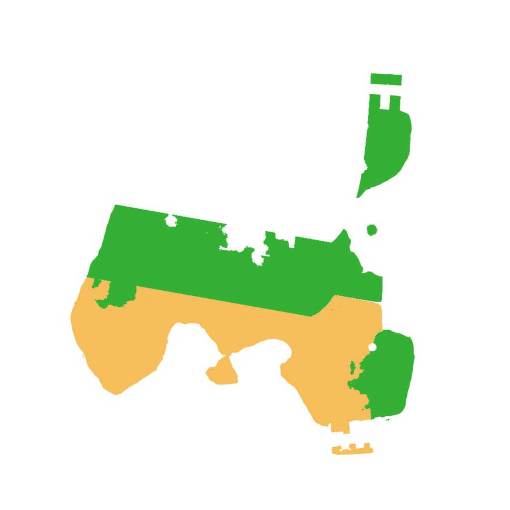 Biome Rust Map: Procedural Map, Size: 1900, Seed: 523533332